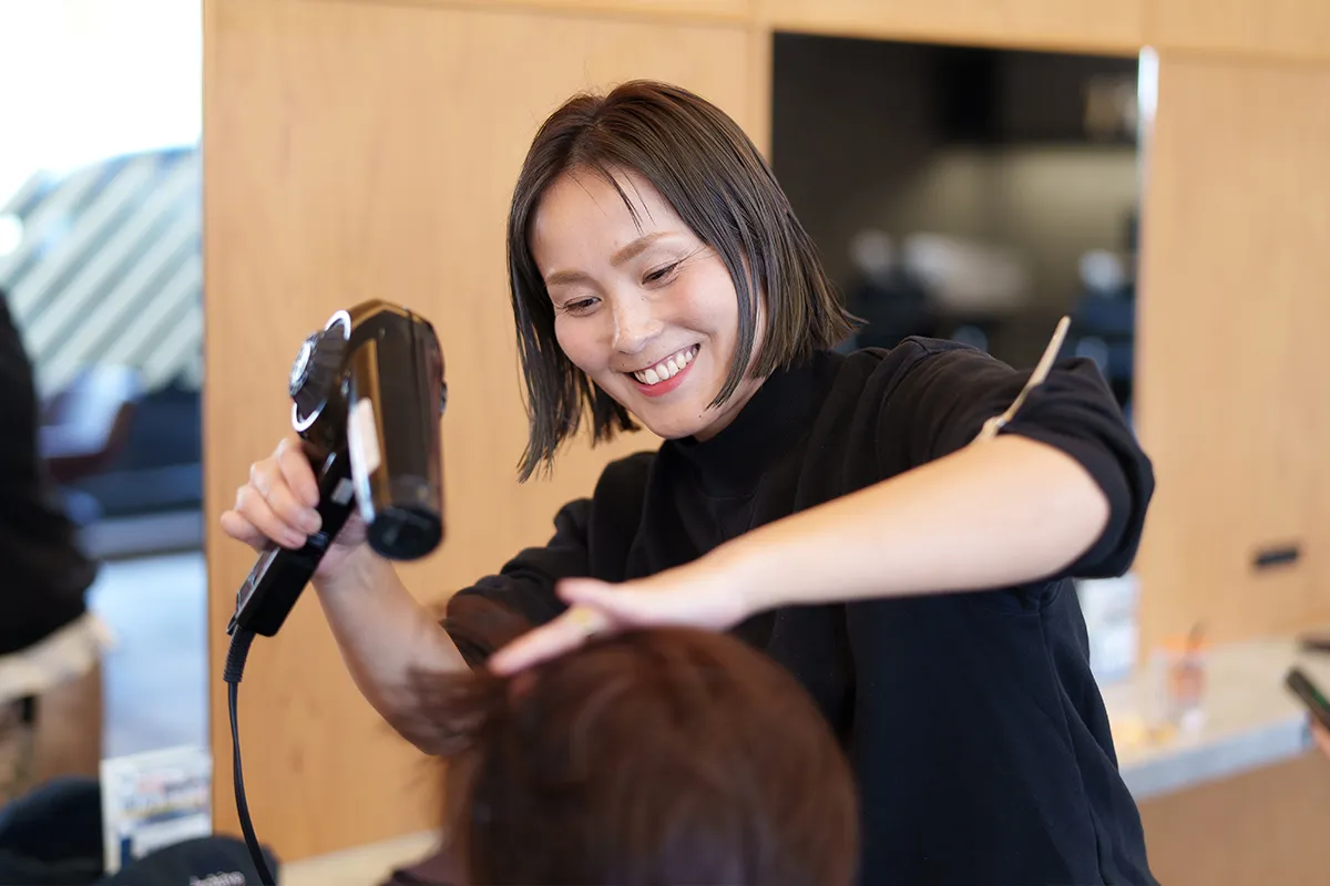 施術中